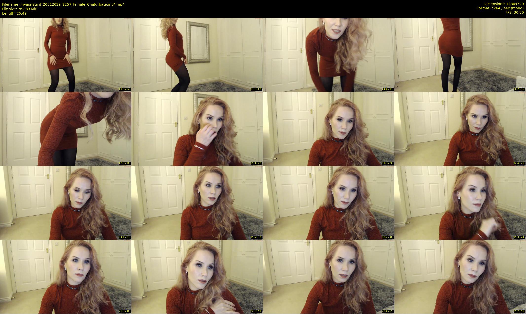 myassistant — 27 minute Chaturbate female cam show recording, 720p, Jan 20, 2019
