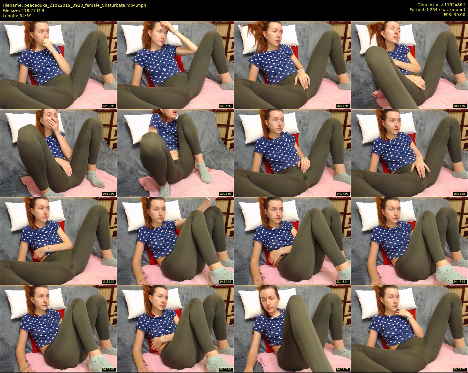 peaceduke — 35 minute Chaturbate female cam show recording, 720p, Jan 21, 2019