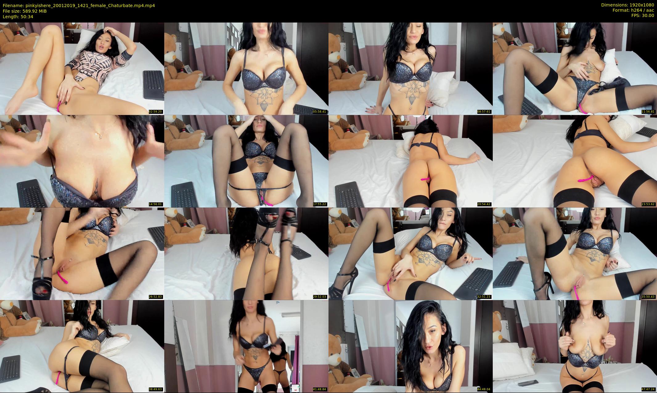 pinkyishere — 51 minute Chaturbate female cam show recording, 1080p, Jan 20, 2019