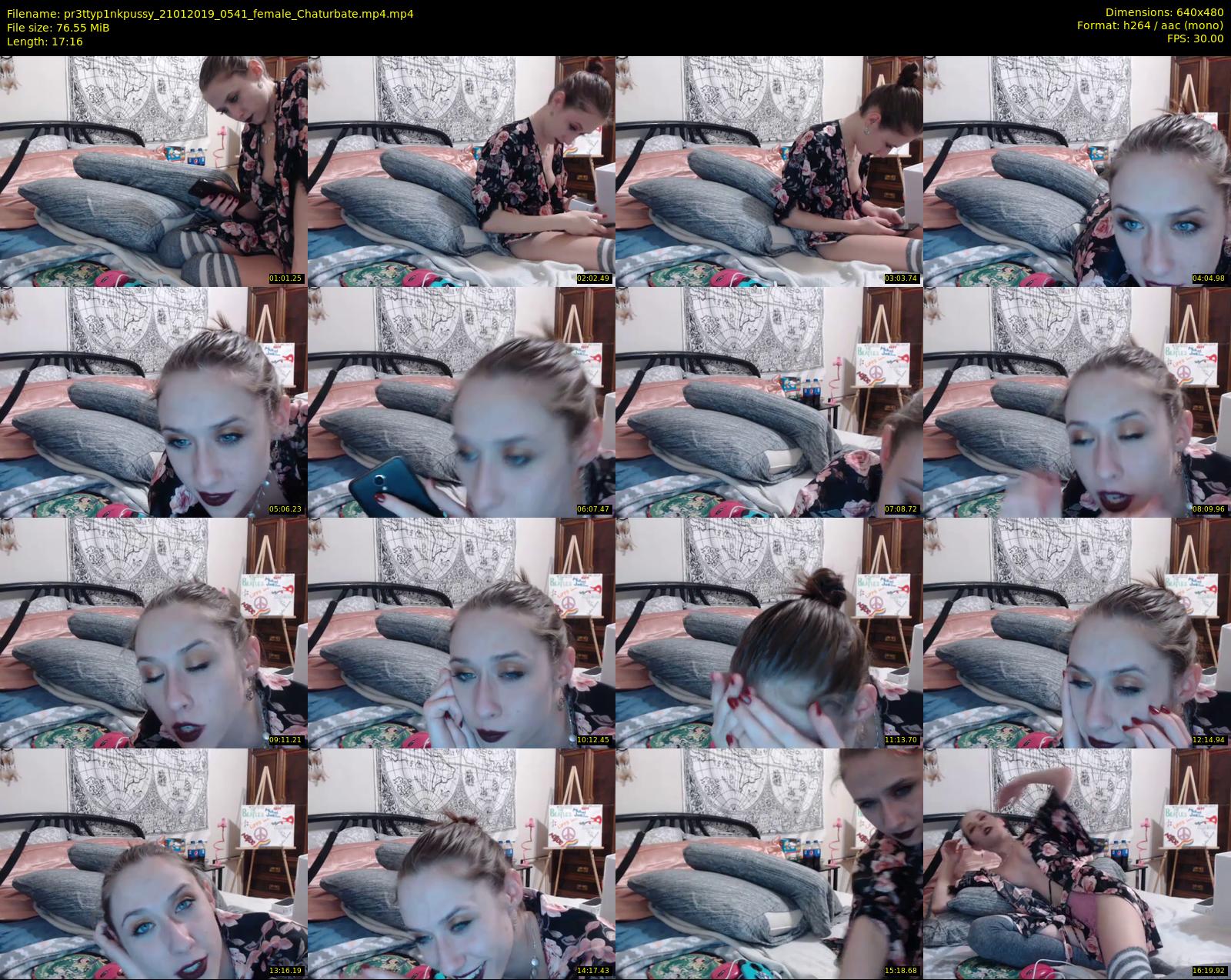 pr3ttyp1nkpussy — 18 minute Chaturbate couple cam show recording, 480p, Jan 21, 2019