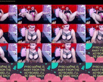 pyrowayne — 8 minute Chaturbate female cam show recording, 720p, Jan 20, 2019