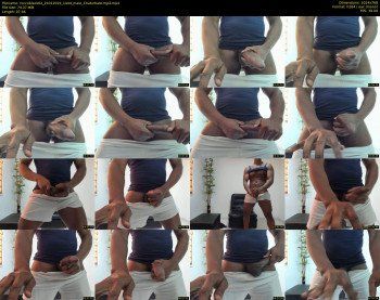 roccoblack02 — 8 minute Chaturbate male cam show recording, 720p, Jan 21, 2019