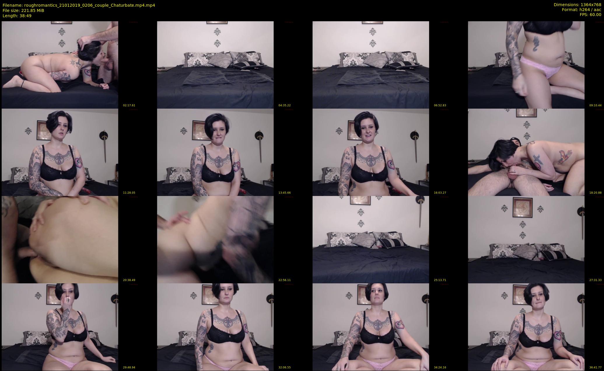 roughromantics — 39 minute Chaturbate couple cam show recording, 720p, Jan 21, 2019