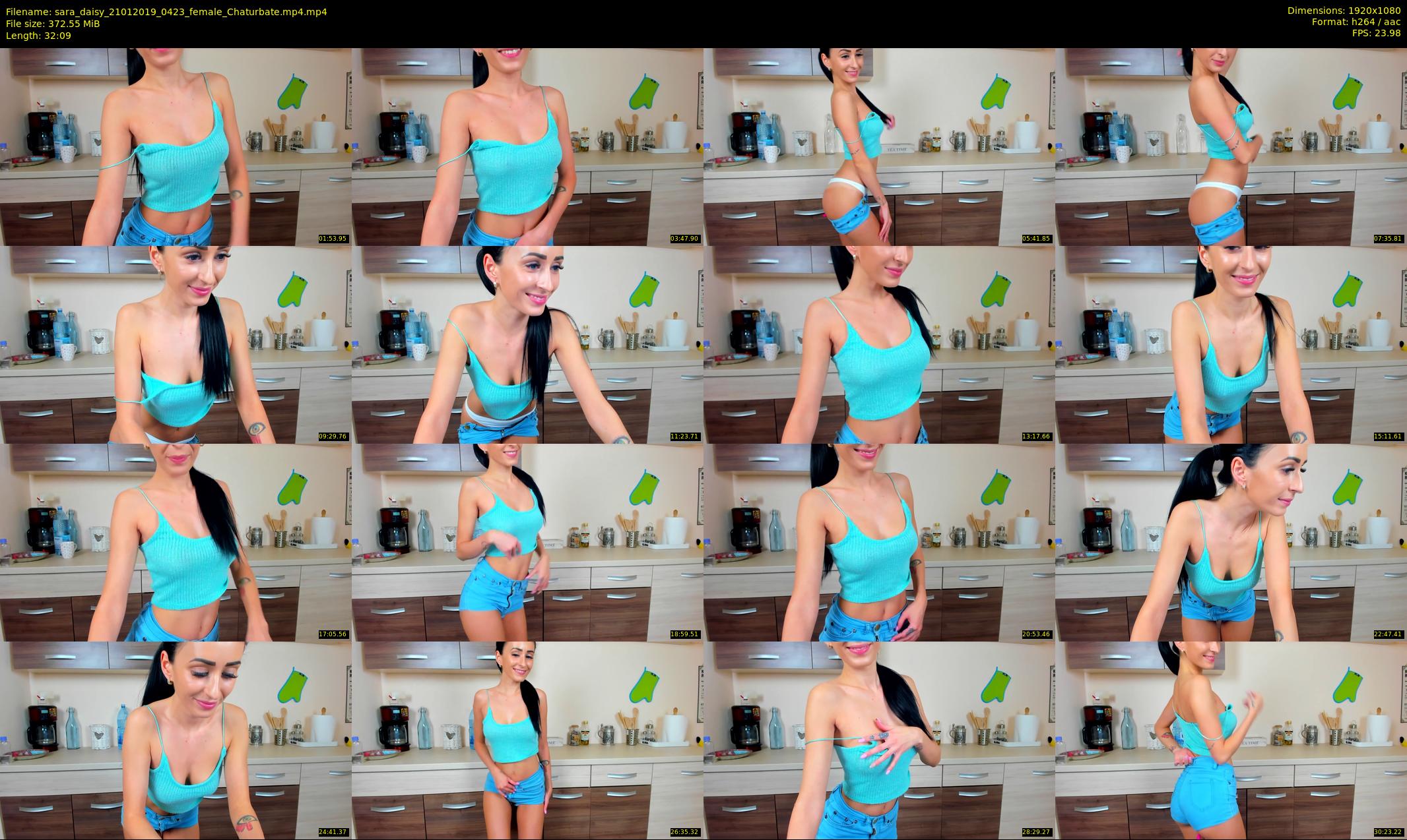 sara_daisy — 33 minute Chaturbate female cam show recording, 1080p, Jan 21, 2019