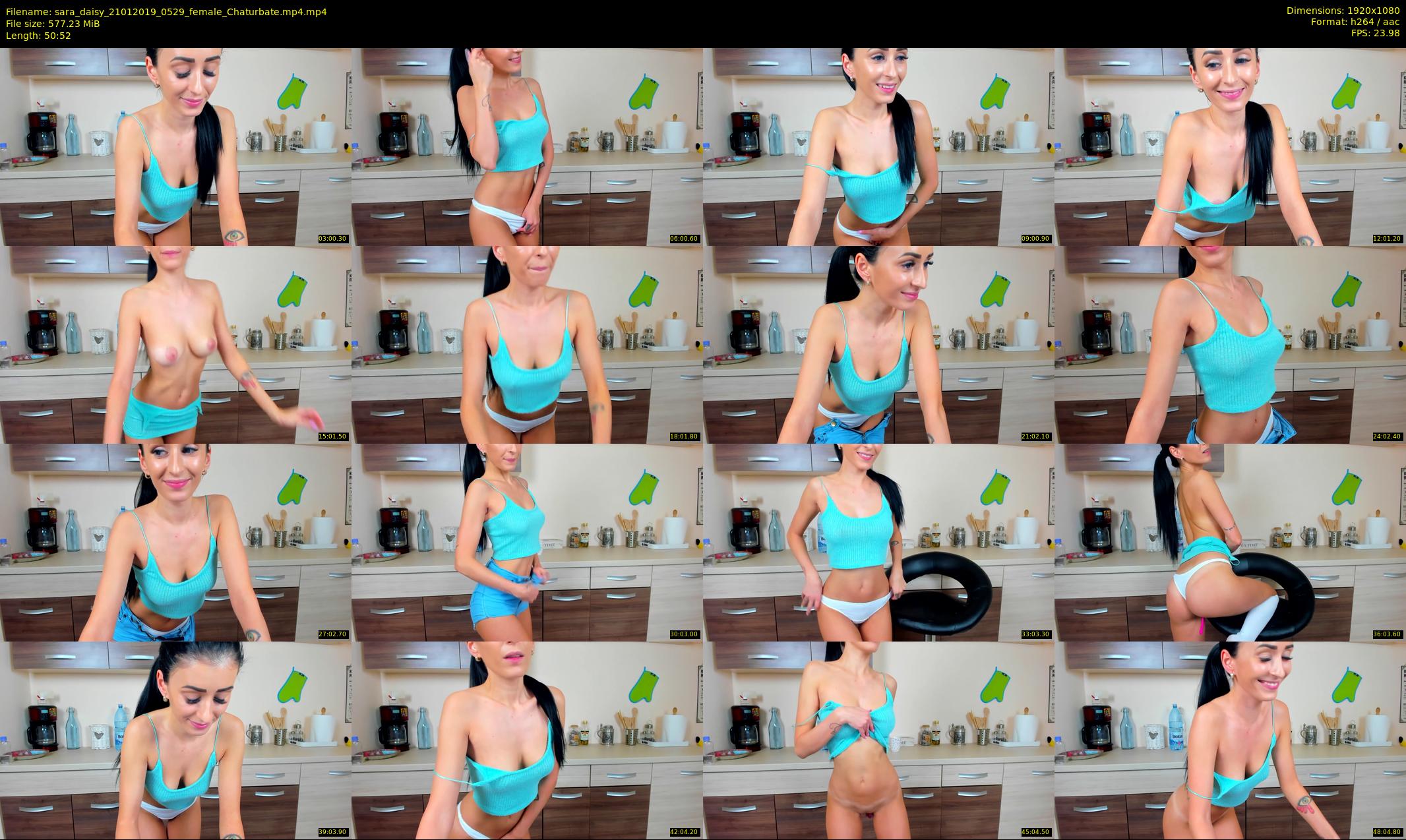 sara_daisy — 51 minute Chaturbate female cam show recording, 1080p, Jan 21, 2019