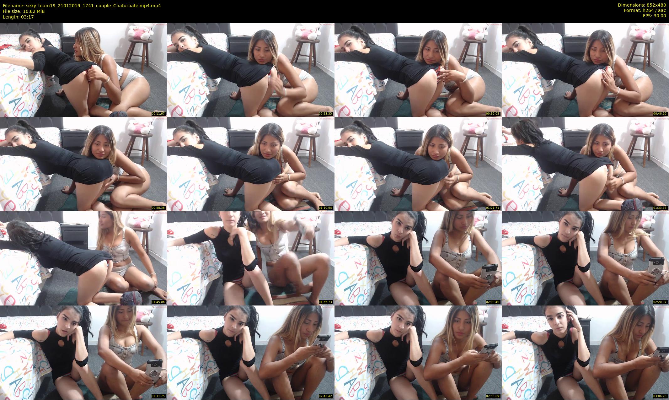 sexy_team19 — 4 minute Chaturbate female cam show recording, 480p, Jan 21, 2019