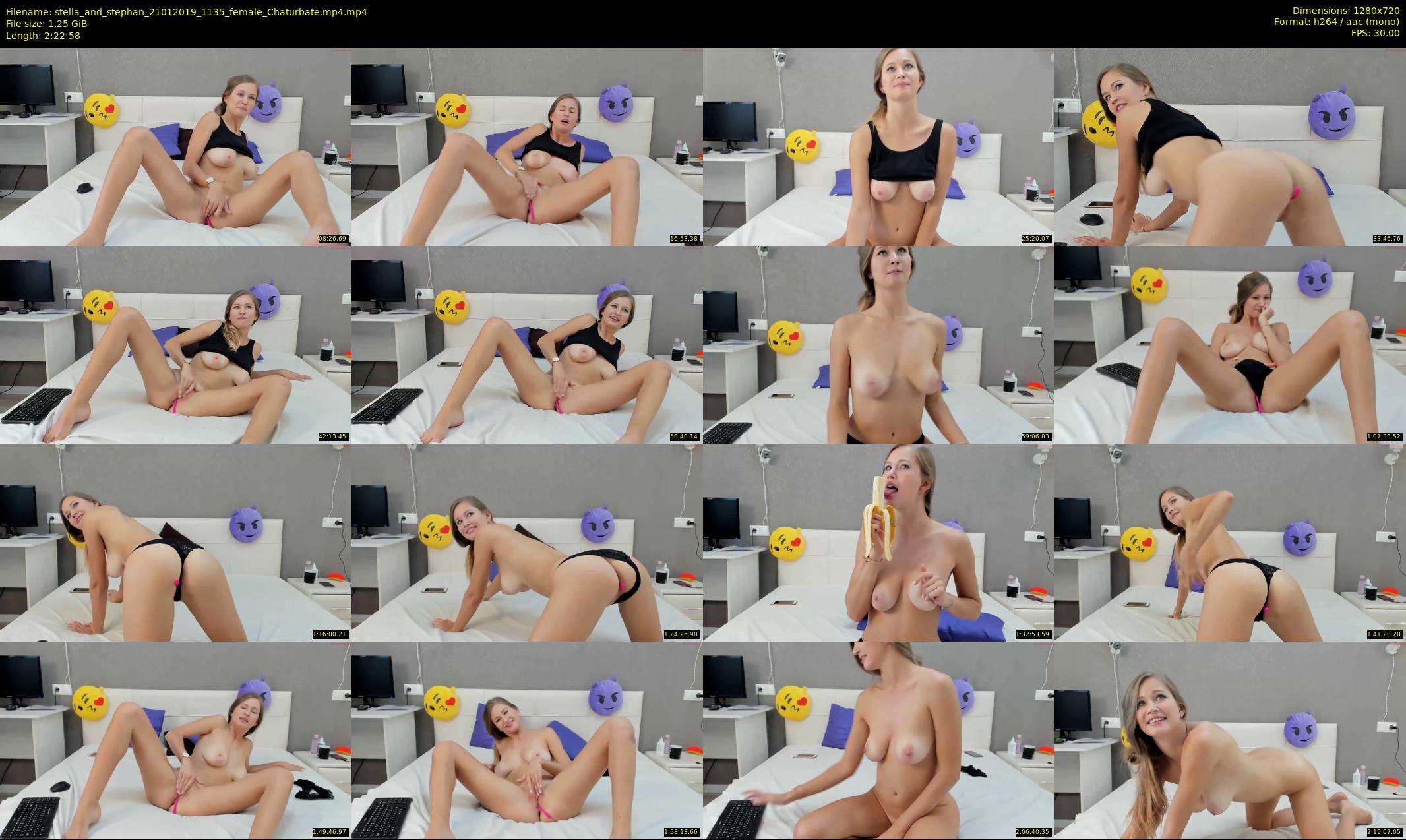 stella_and_stephan — 143 minute Chaturbate couple cam show recording, 720p, Jan 21, 2019