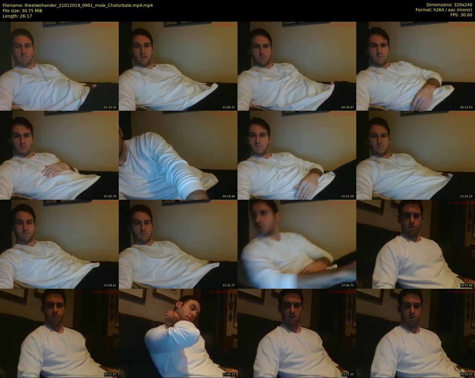 theetwohander — 27 minute Chaturbate male cam show recording, SD, Jan 21, 2019