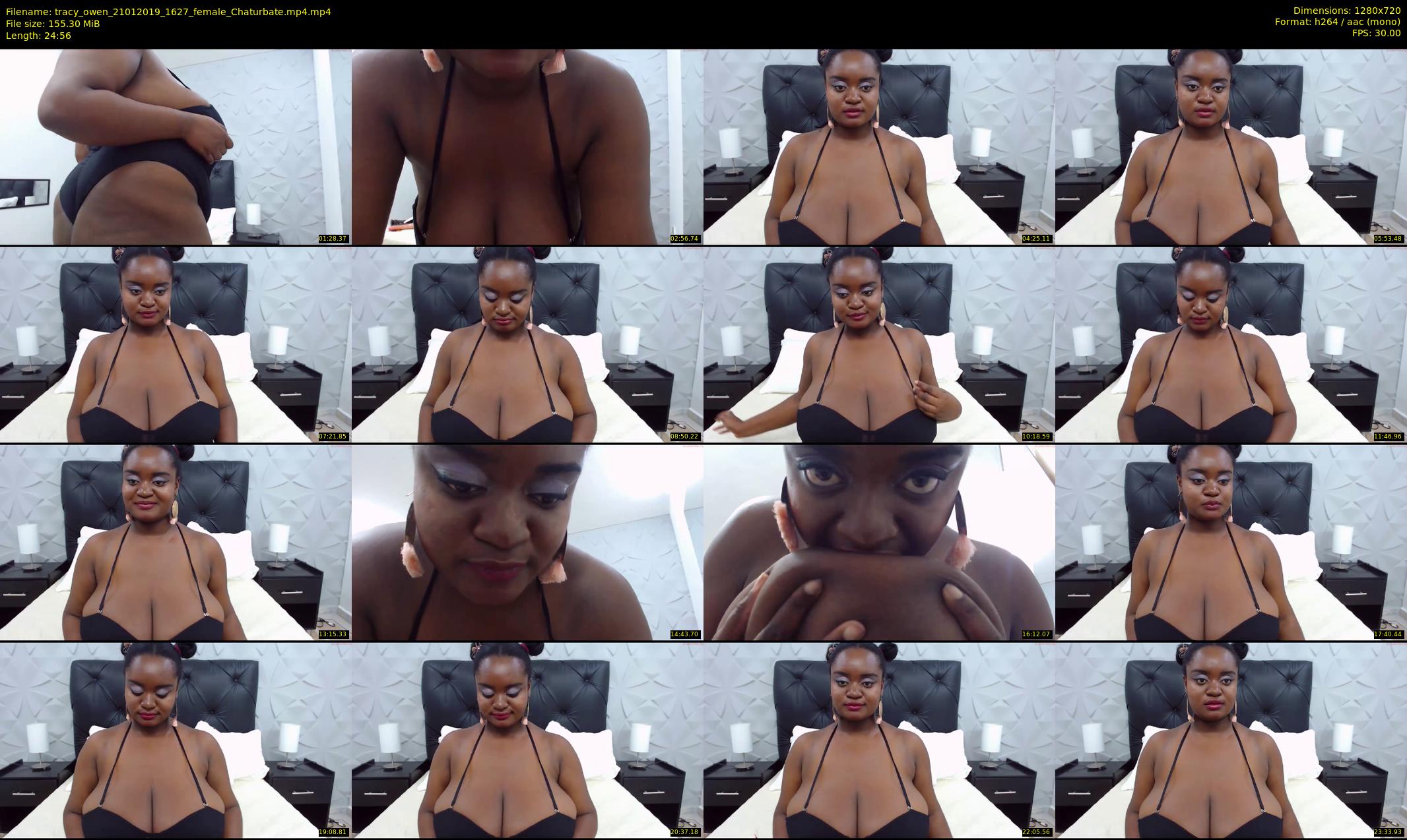 tracy_owen — 25 minute Chaturbate female cam show recording, 720p, Jan 21, 2019