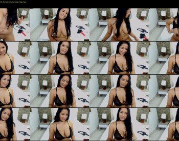 zamarahot — 3 minute Chaturbate female cam show recording, 720p, Jan 21, 2019
