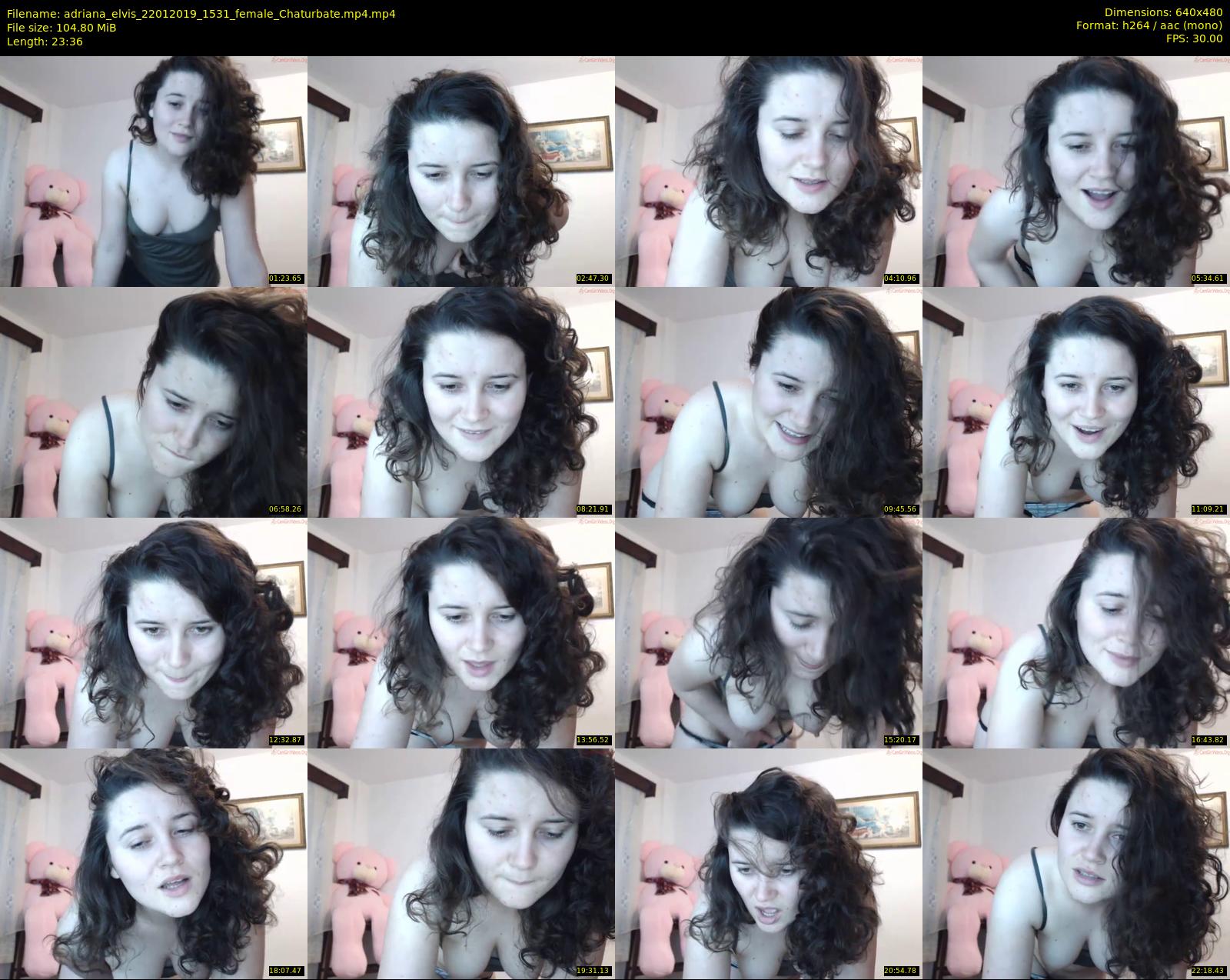 adriana_elvis — 24 minute Chaturbate couple cam show recording, 480p, Jan 22, 2019