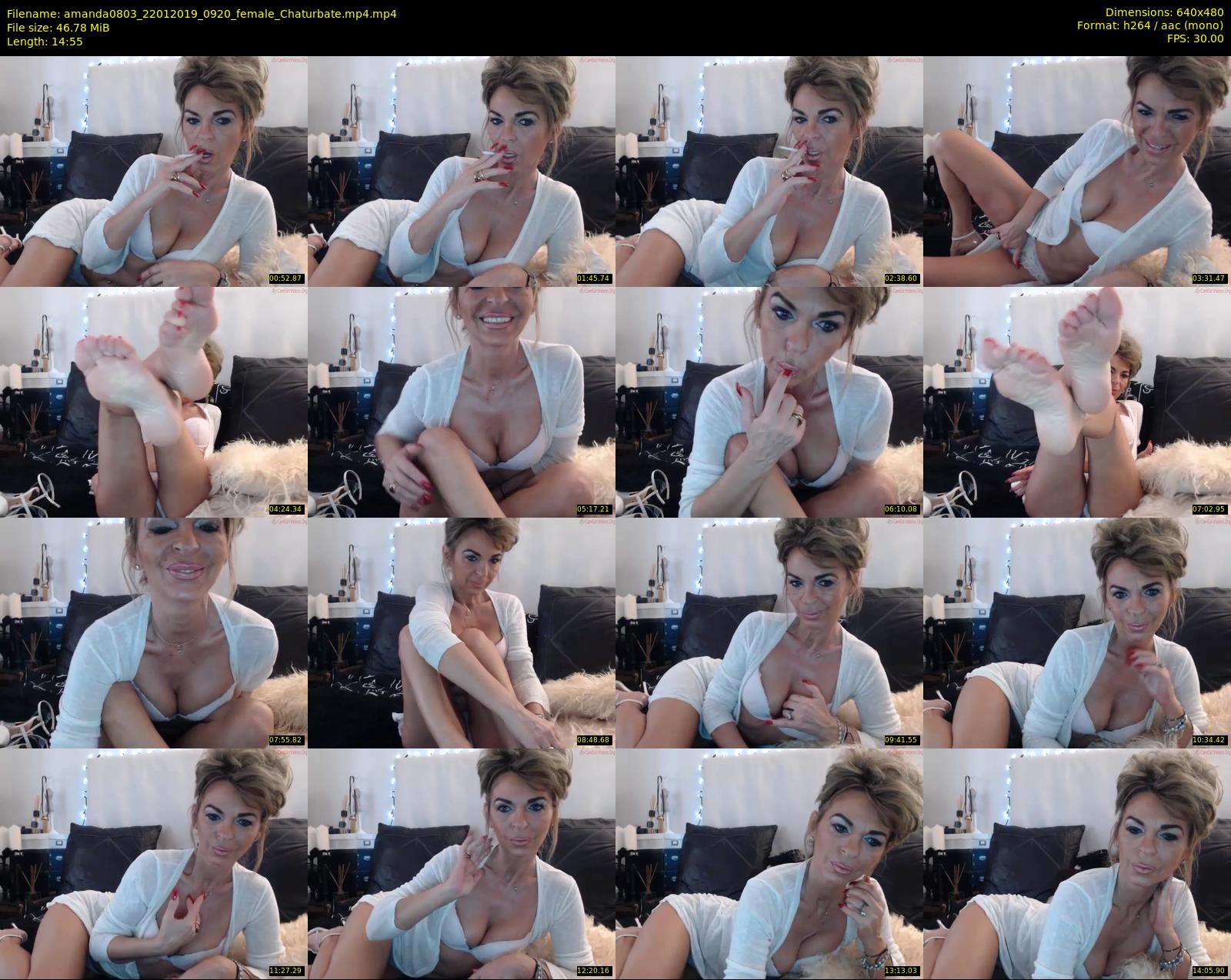amanda0803 — 15 minute Chaturbate female cam show recording, 480p, Jan 22, 2019