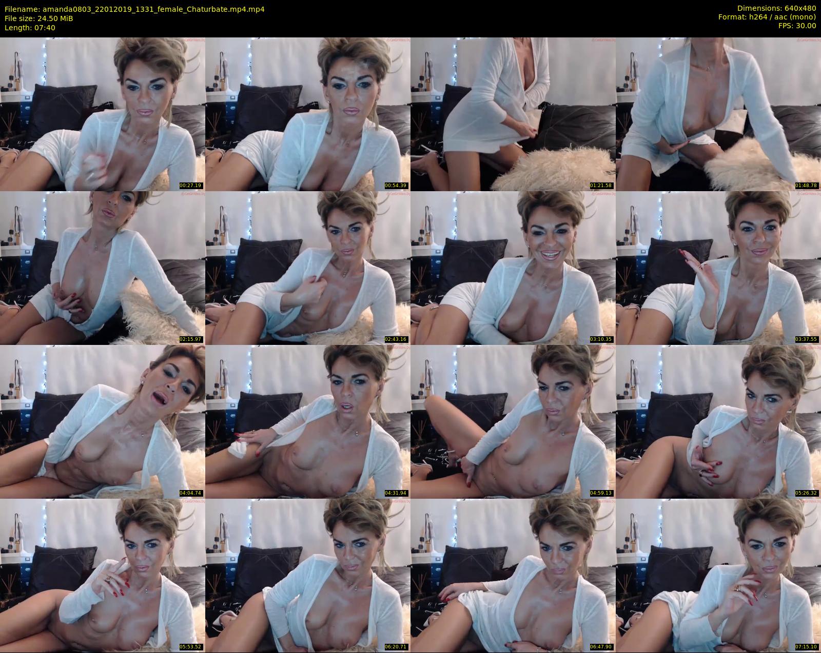 amanda0803 — 8 minute Chaturbate female cam show recording, 480p, Jan 22, 2019