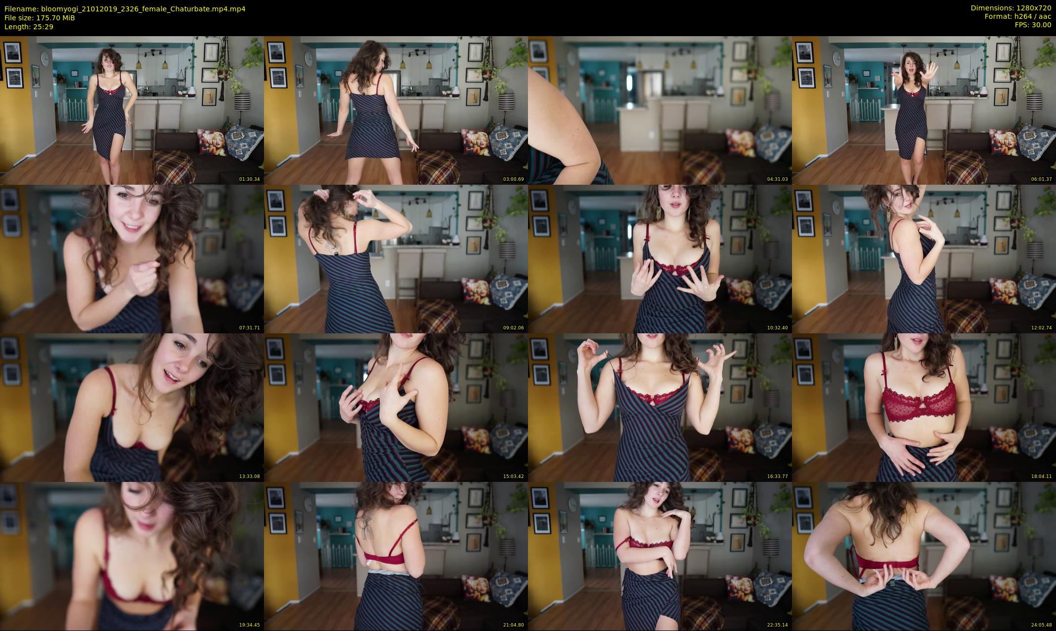 bloomyogi — 26 minute Chaturbate female cam show recording, 720p, Jan 21, 2019
