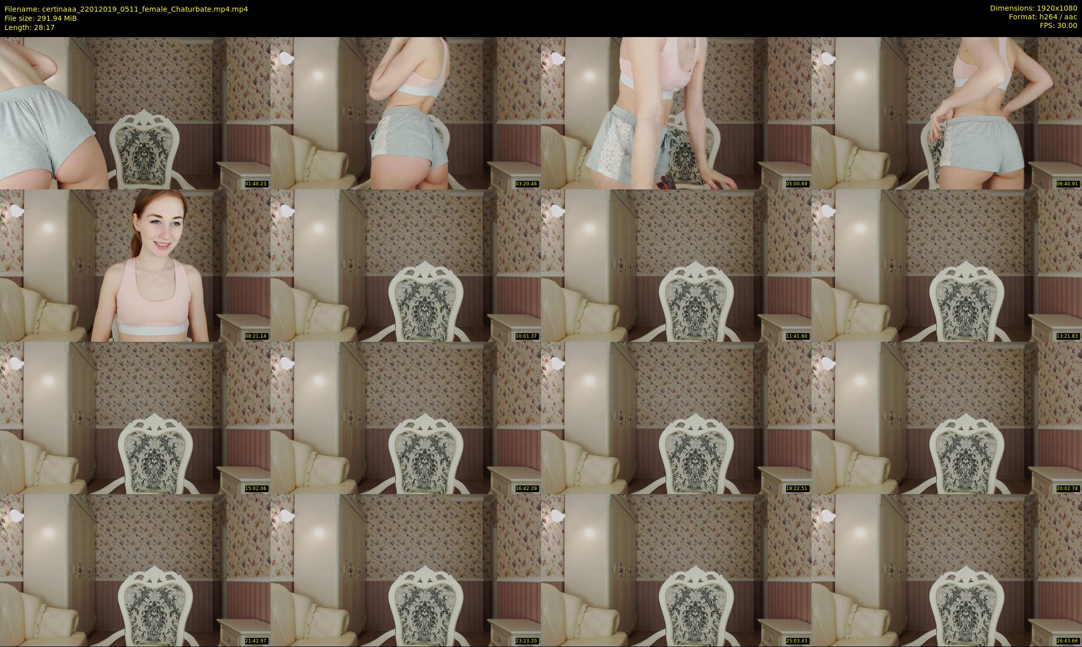certinaaa — 29 minute Chaturbate female cam show recording, 1080p, Jan 22, 2019