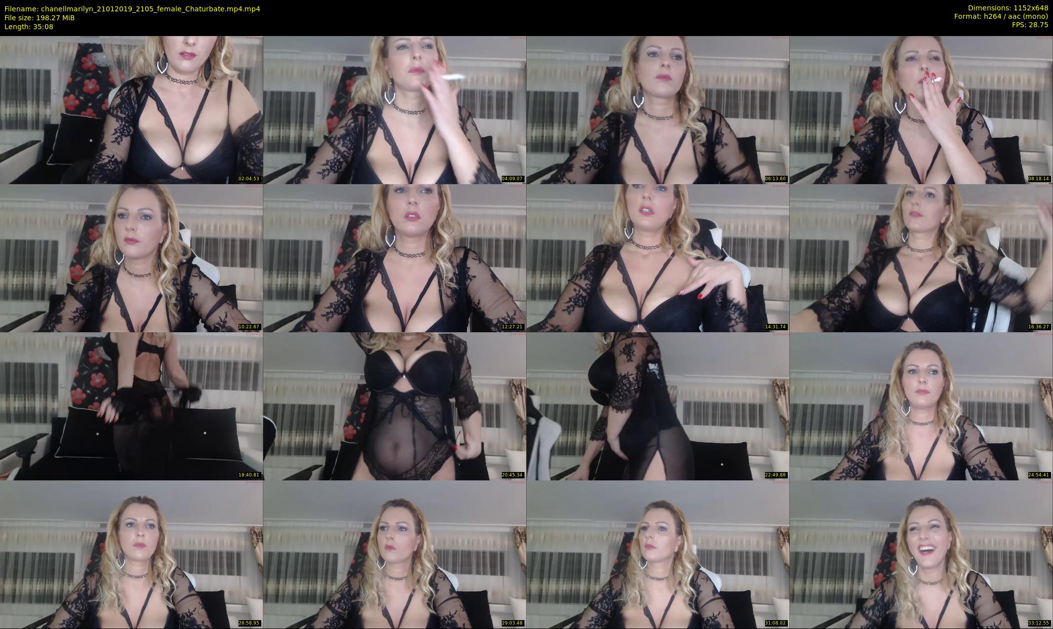 chanellmarilyn — 36 minute Chaturbate female cam show recording, 480p, Jan 21, 2019