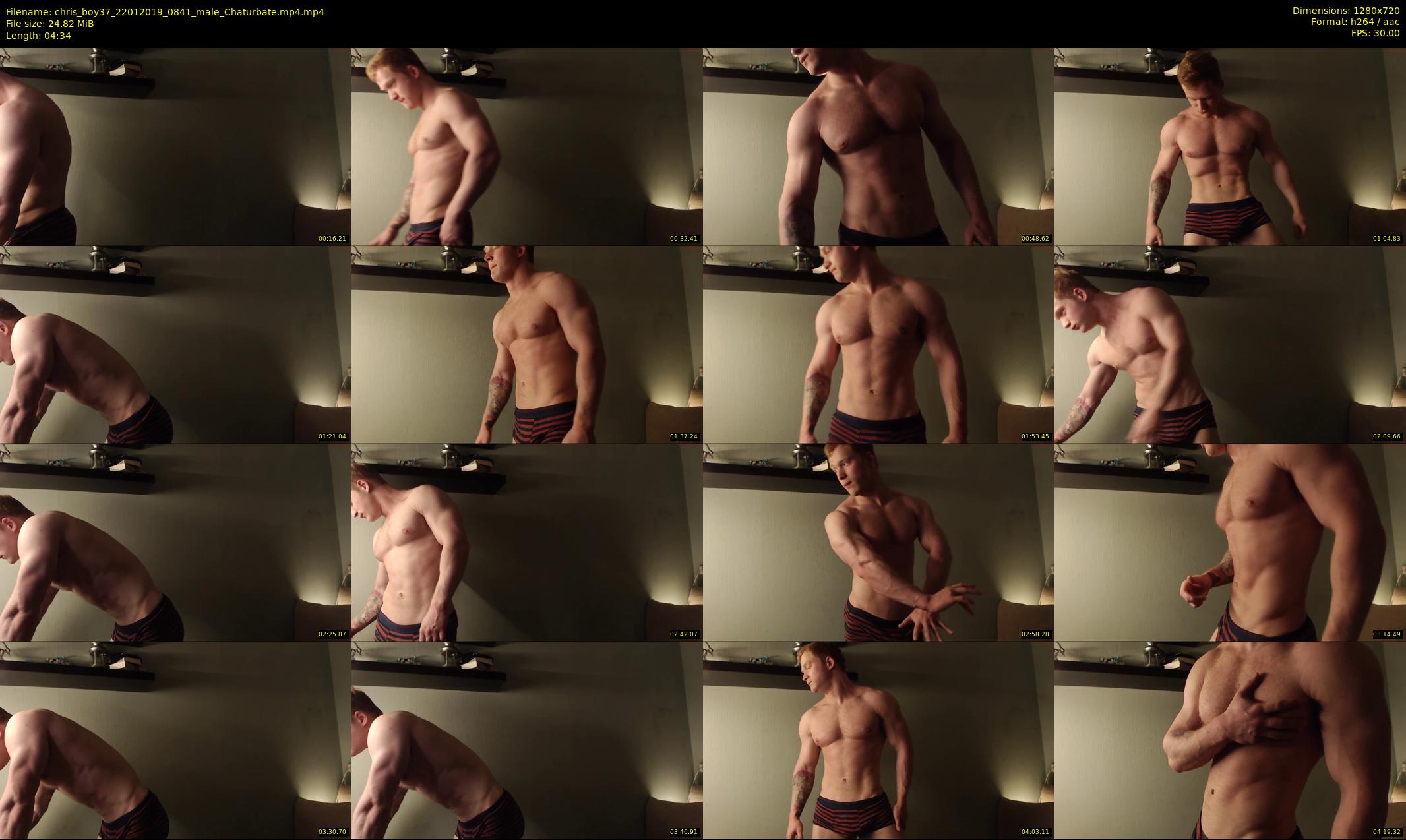chris_boy37 — 5 minute Chaturbate male cam show recording, 720p, Jan 22, 2019