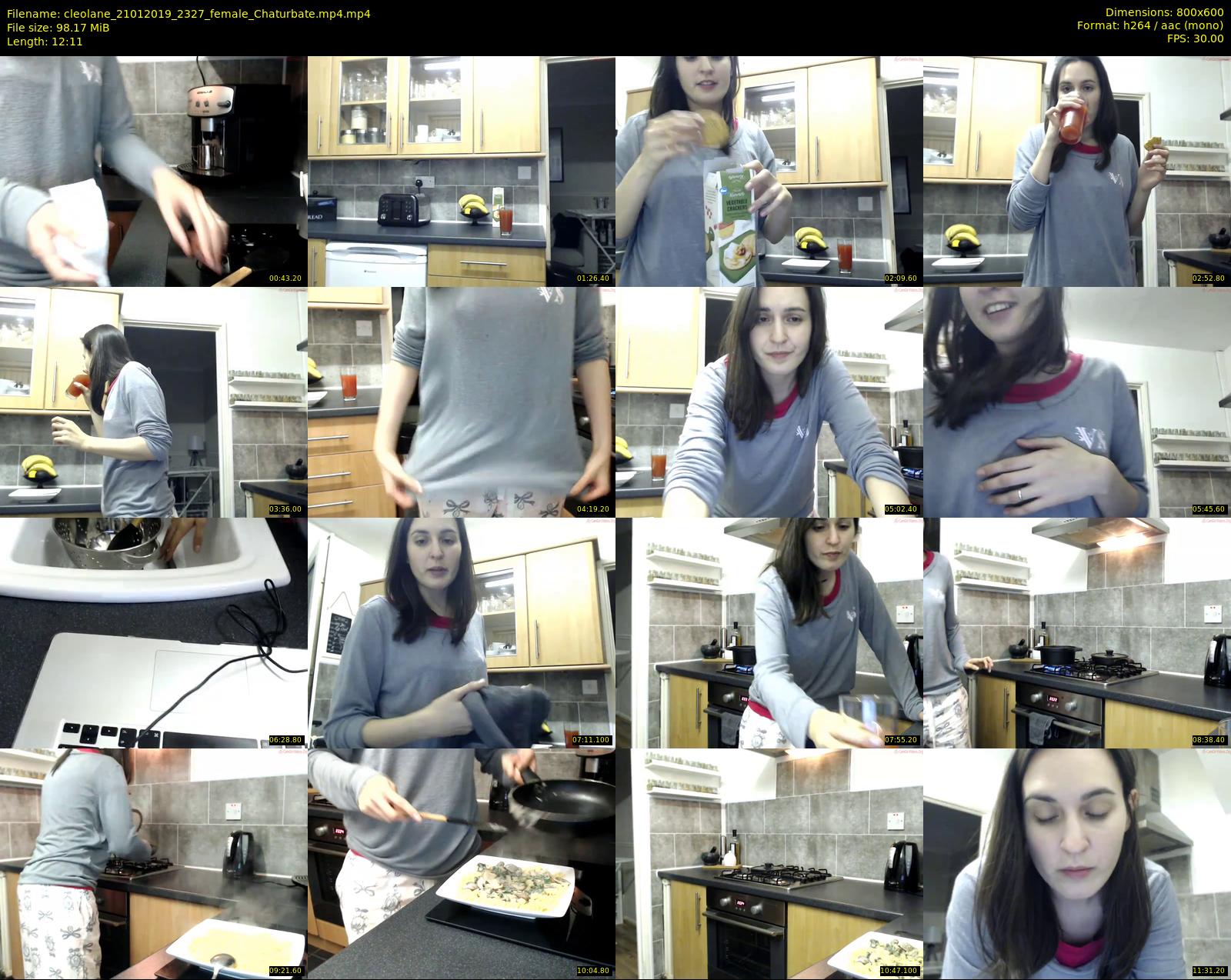 cleolane — 13 minute Chaturbate female cam show recording, 480p, Jan 21, 2019
