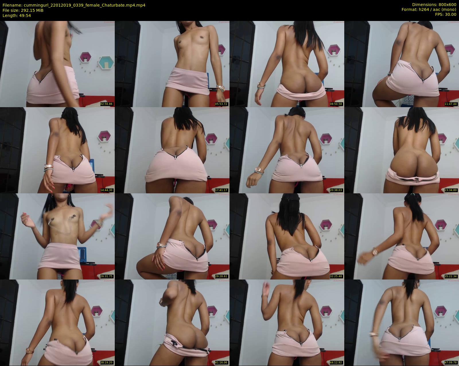 cummingurl — 50 minute Chaturbate couple cam show recording, 480p, Jan 22, 2019