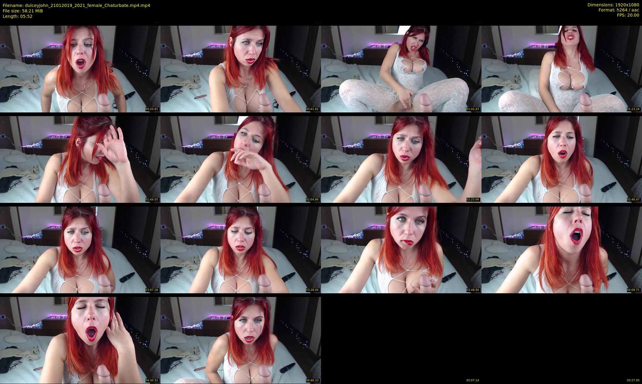 dulceyjohn — 6 minute Chaturbate female cam show recording, 1080p, Jan 21, 2019