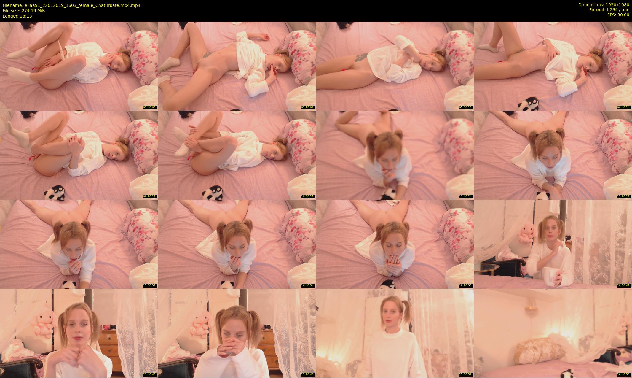 ellaa91 — 29 minute Chaturbate female cam show recording, 1080p, Jan 22, 2019