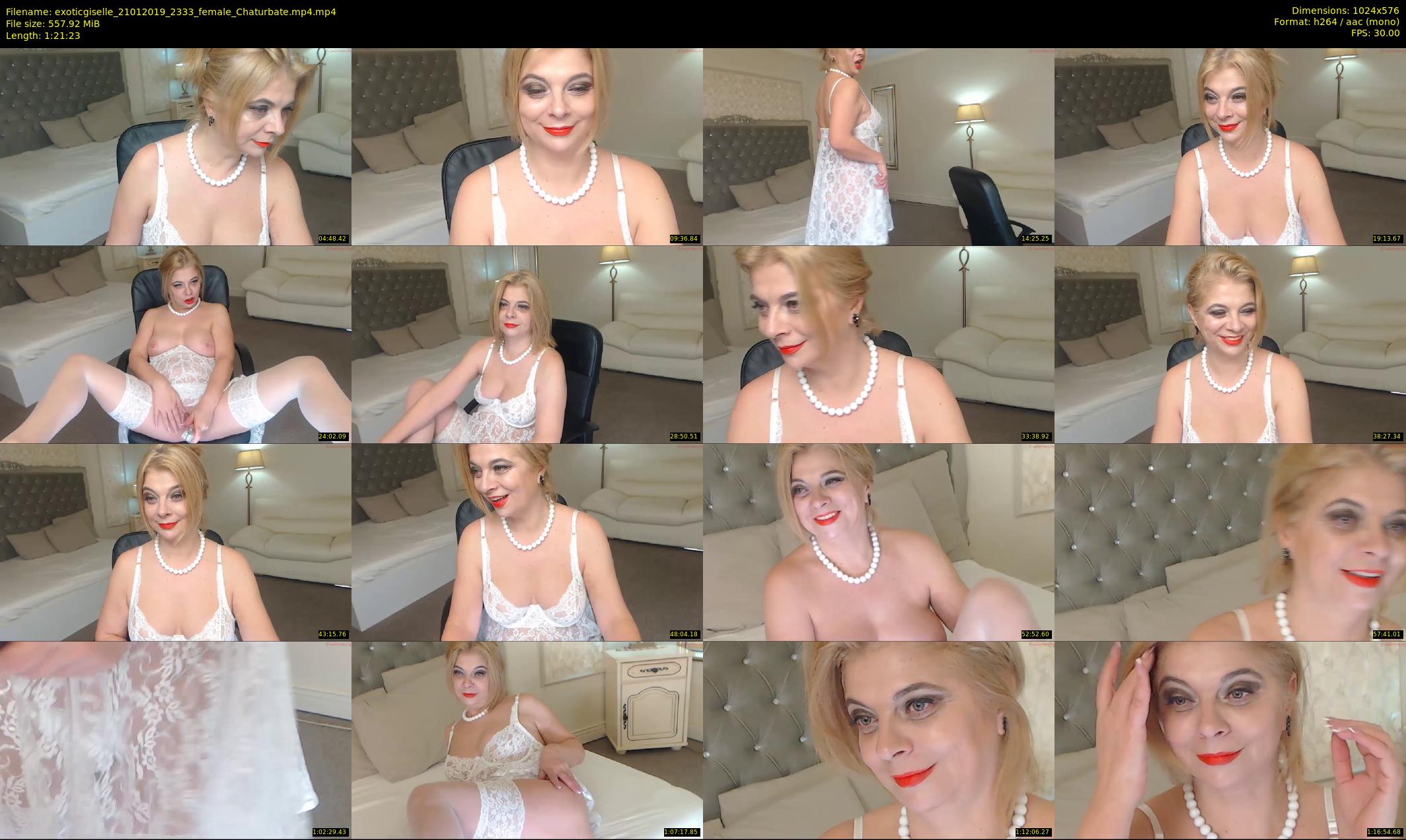 exoticgiselle — 82 minute Chaturbate female cam show recording, 480p, Jan 21, 2019