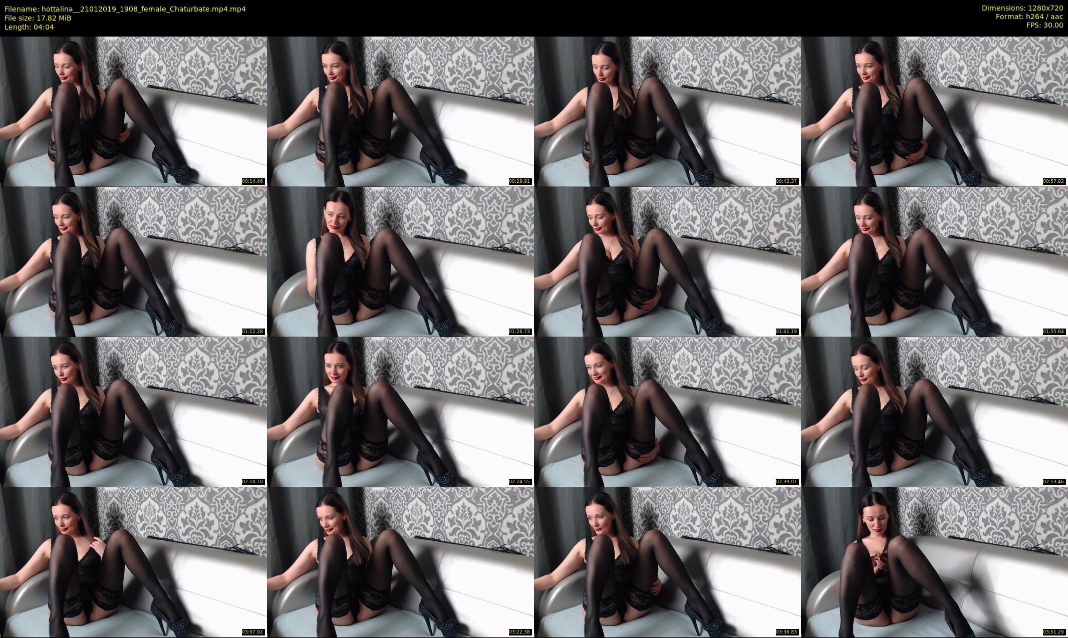 hottalina_ — 5 minute Chaturbate female cam show recording, 720p, Jan 21, 2019