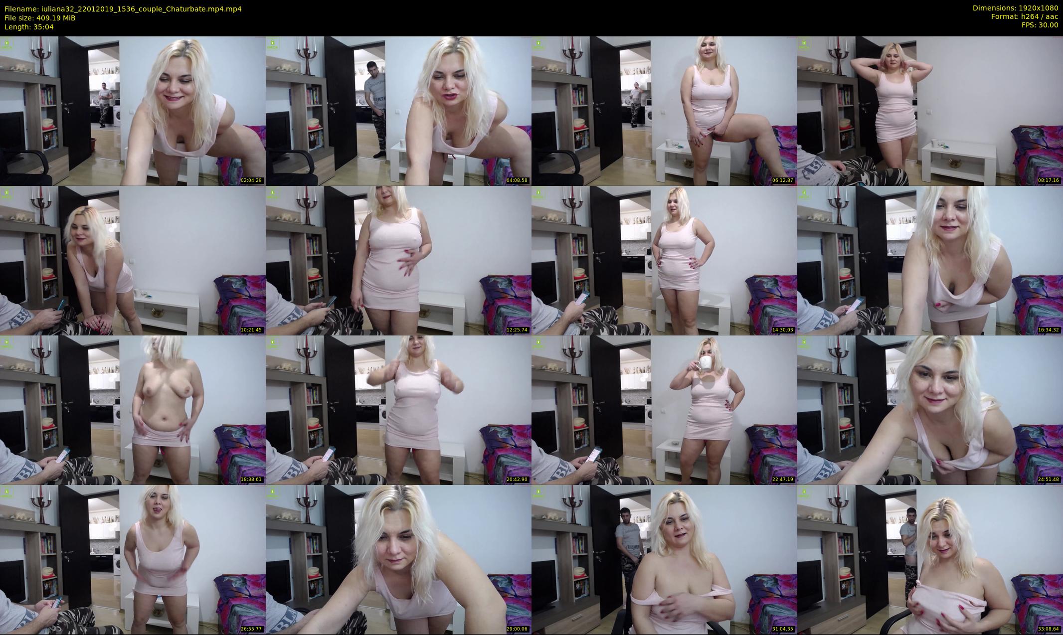 iuliana32 — 36 minute Chaturbate couple cam show recording, 1080p, Jan 22, 2019