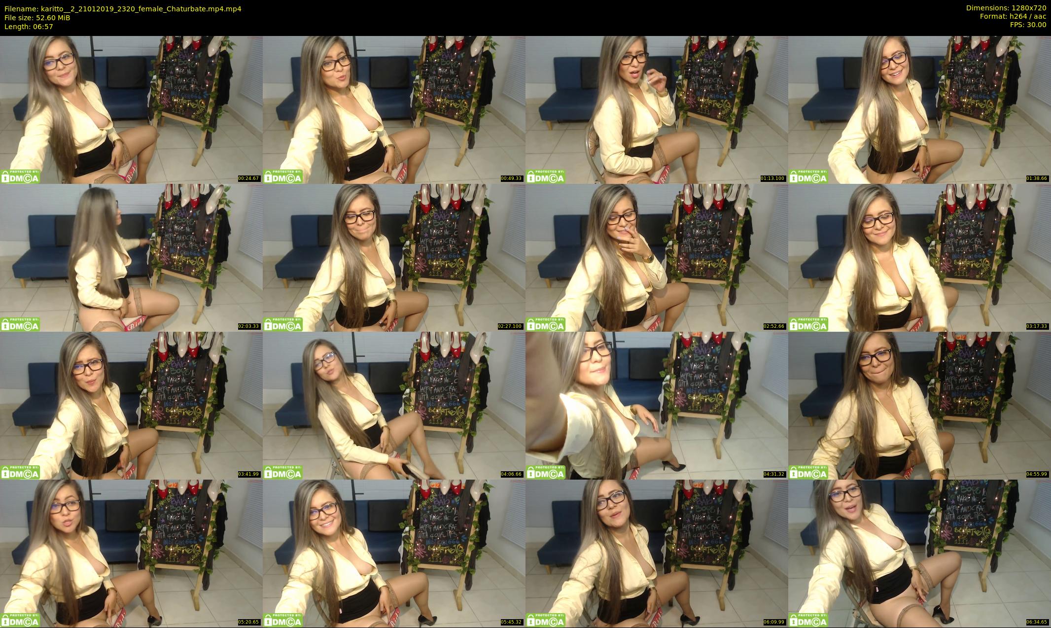 karitto__2 — 7 minute Chaturbate female cam show recording, 720p, Jan 21, 2019