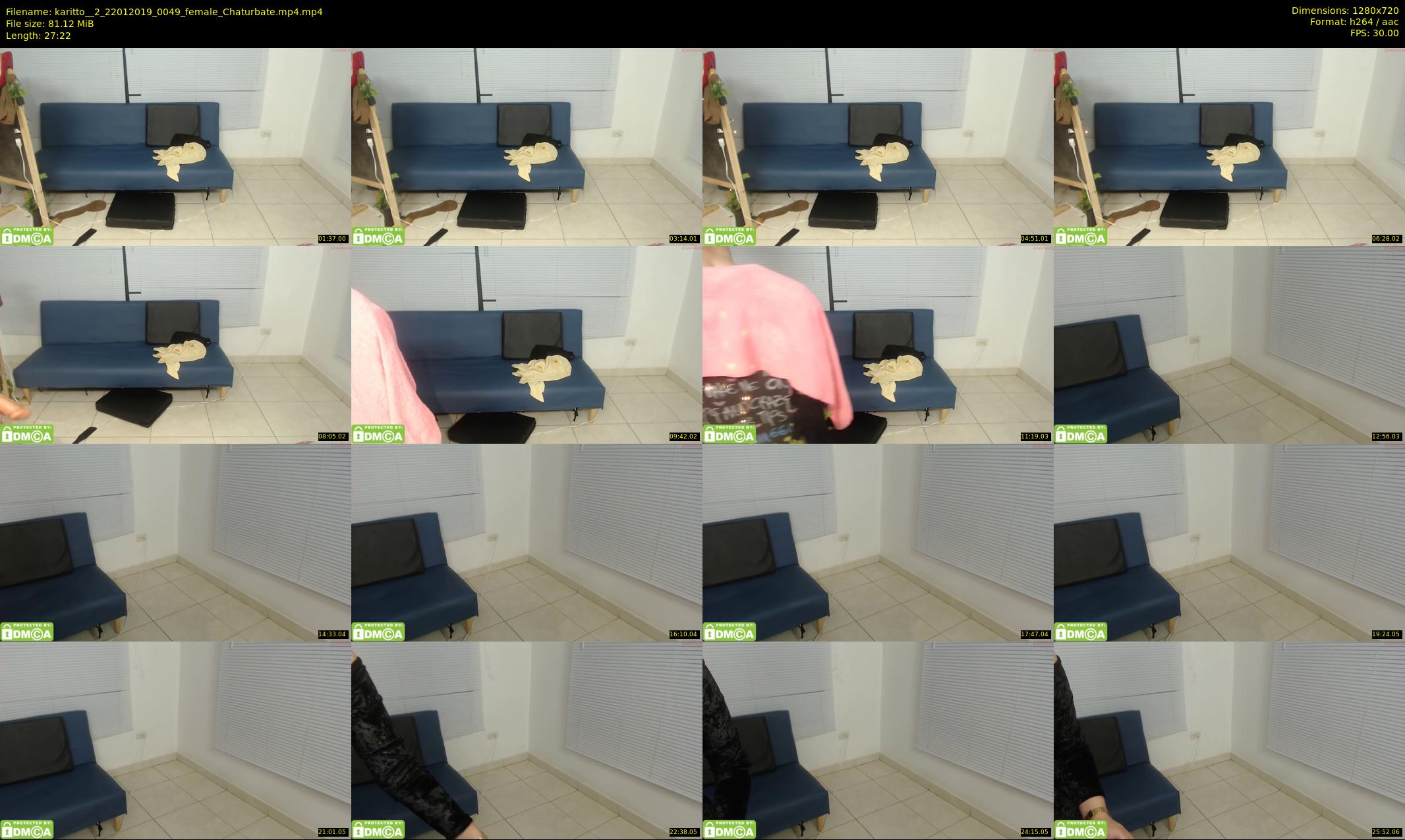 karitto__2 — 28 minute Chaturbate female cam show recording, 720p, Jan 22, 2019
