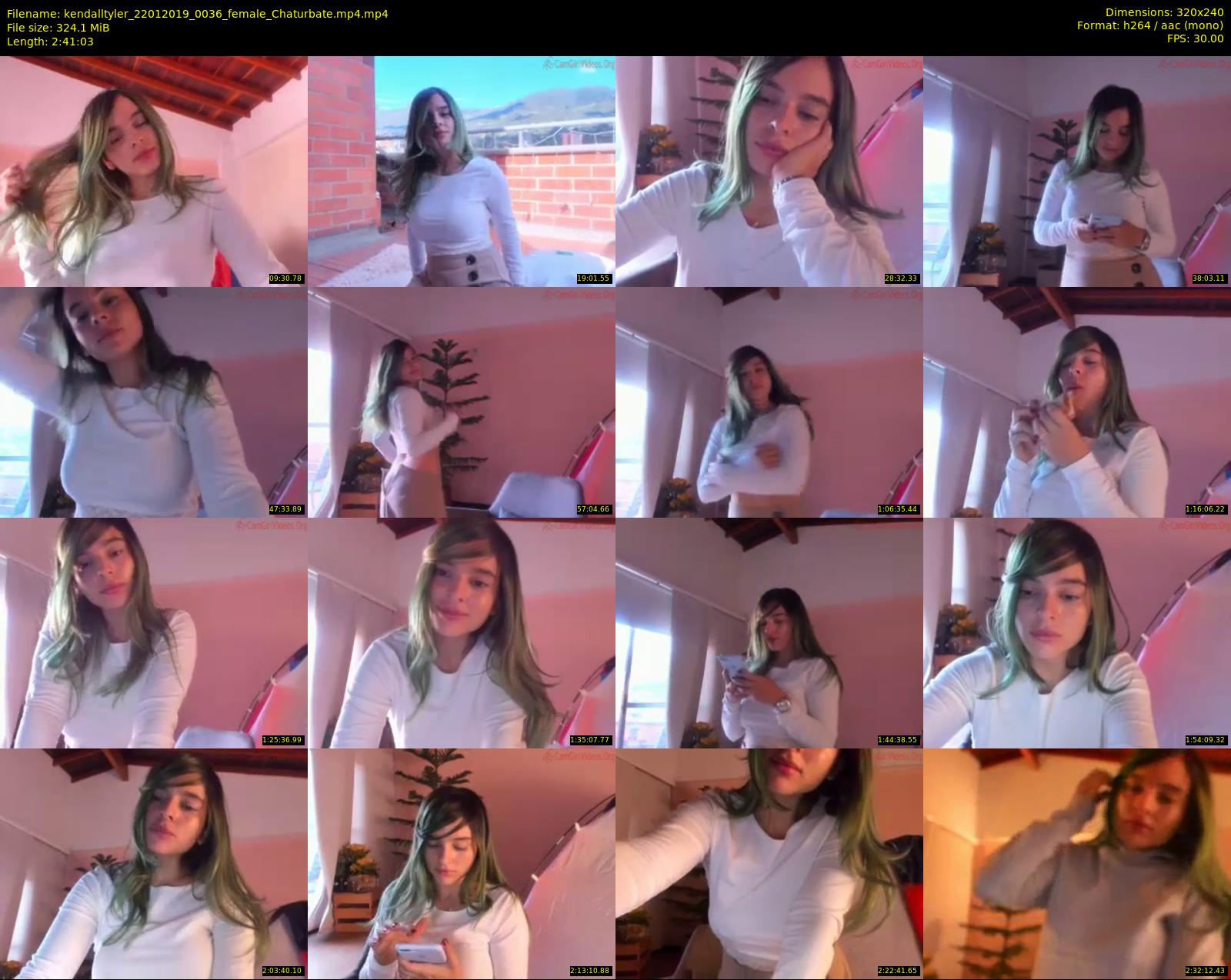 kendalltyler — 162 minute Chaturbate female cam show recording, SD, Jan 22, 2019