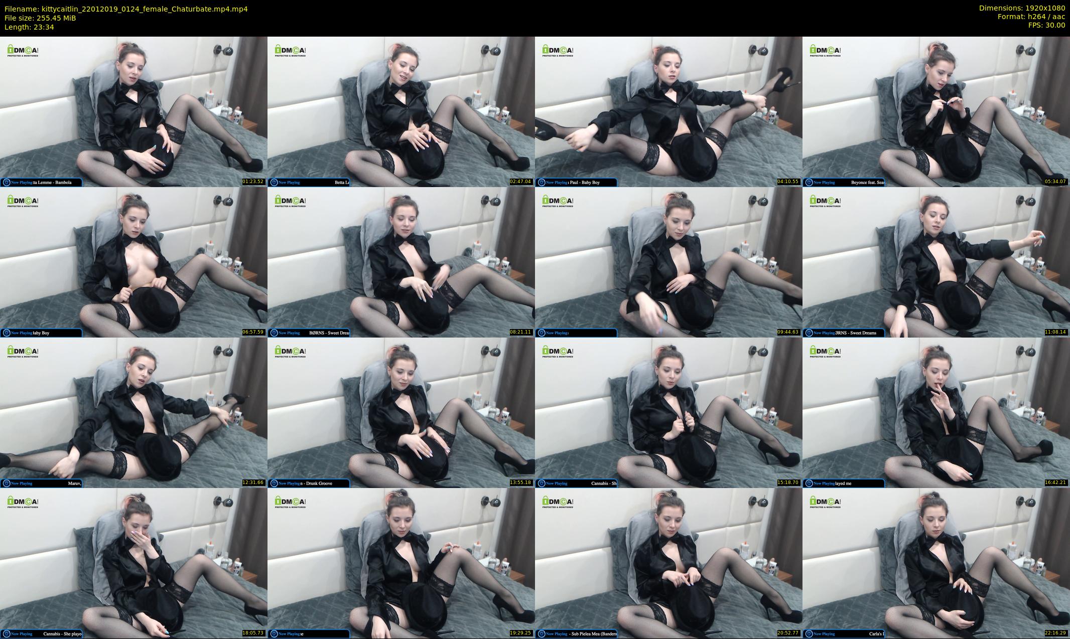 kittycaitlin — 24 minute Chaturbate female cam show recording, 1080p, Jan 22, 2019