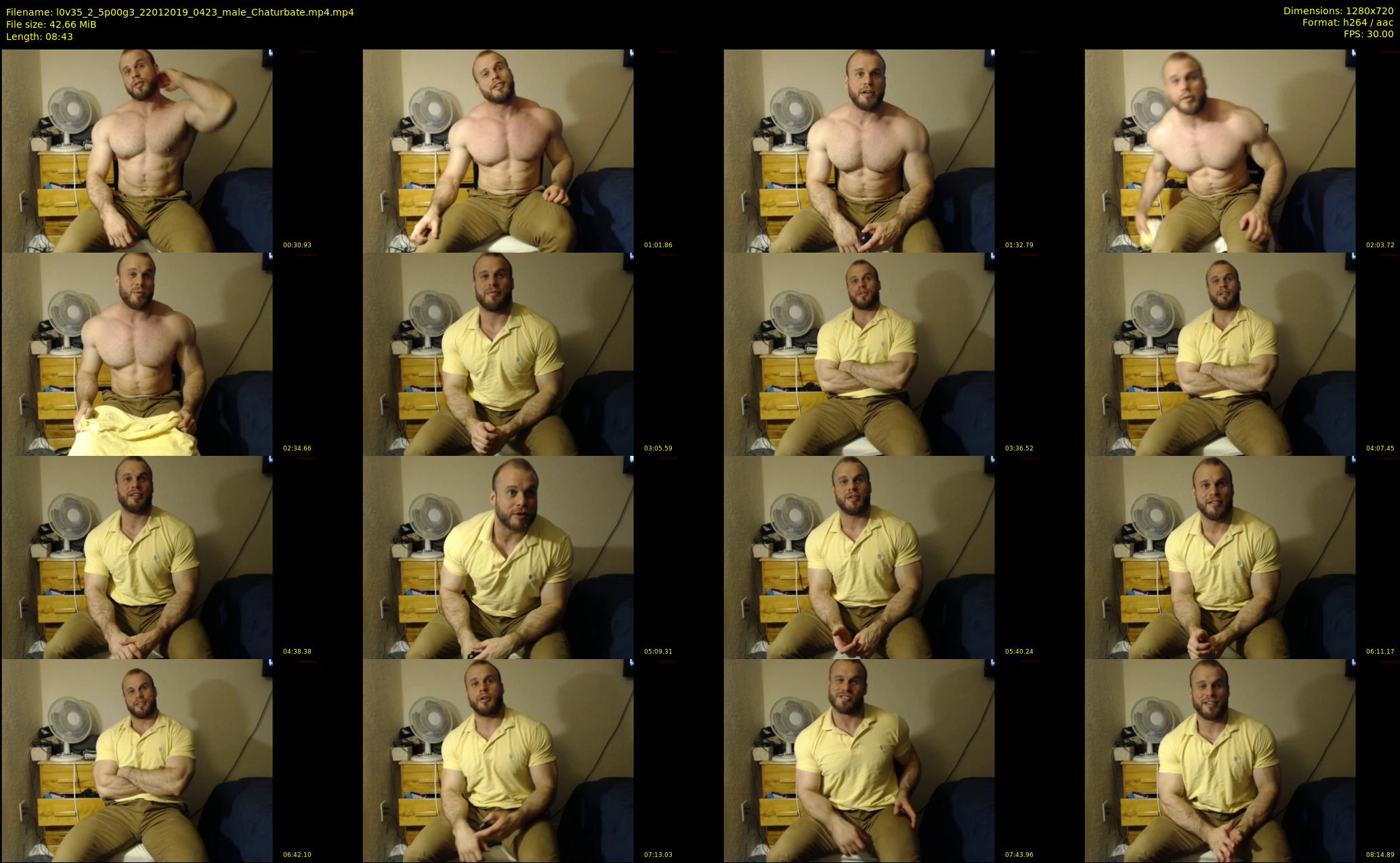 l0v35_2_5p00g3 — 9 minute Chaturbate male cam show recording, 720p, Jan 22, 2019