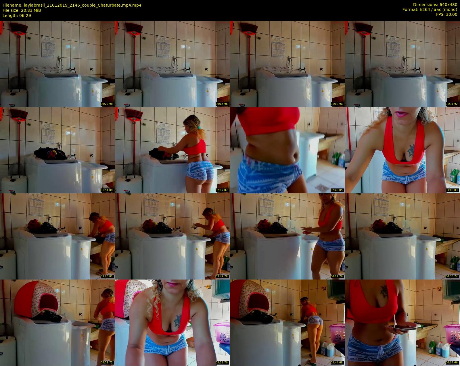 laylabrasil — 7 minute Chaturbate female cam show recording, 480p, Jan 21, 2019