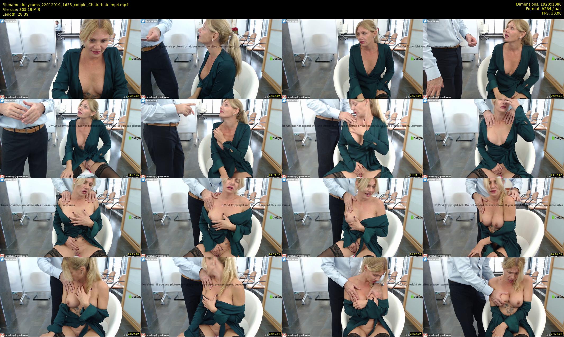 lucycums — 29 minute Chaturbate couple cam show recording, 1080p, Jan 22, 2019