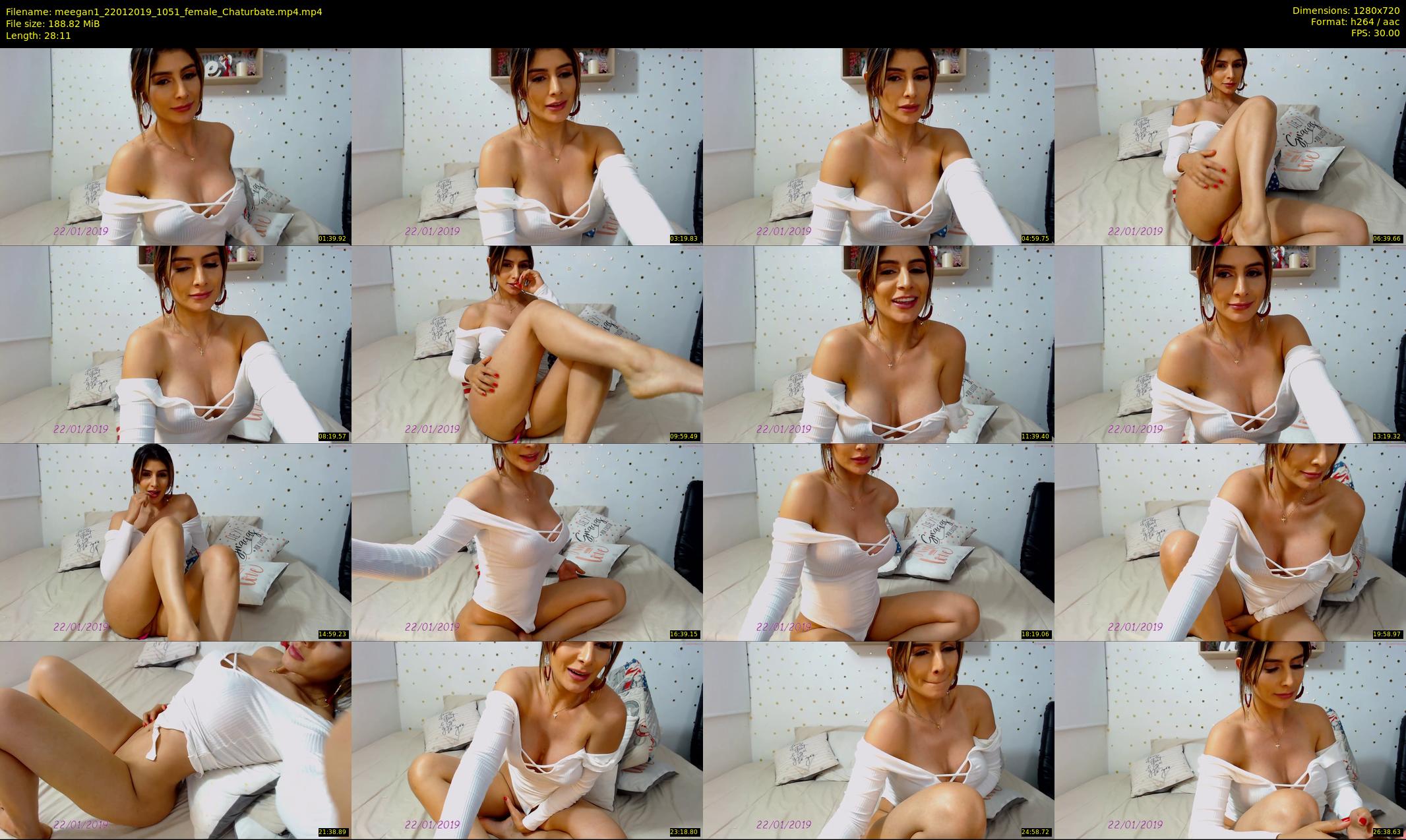 meegan1 — 29 minute Chaturbate female cam show recording, 720p, Jan 22, 2019
