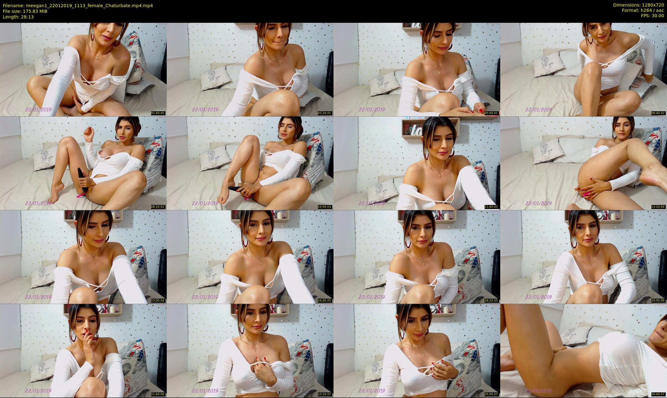 meegan1 — 29 minute Chaturbate female cam show recording, 720p, Jan 22, 2019