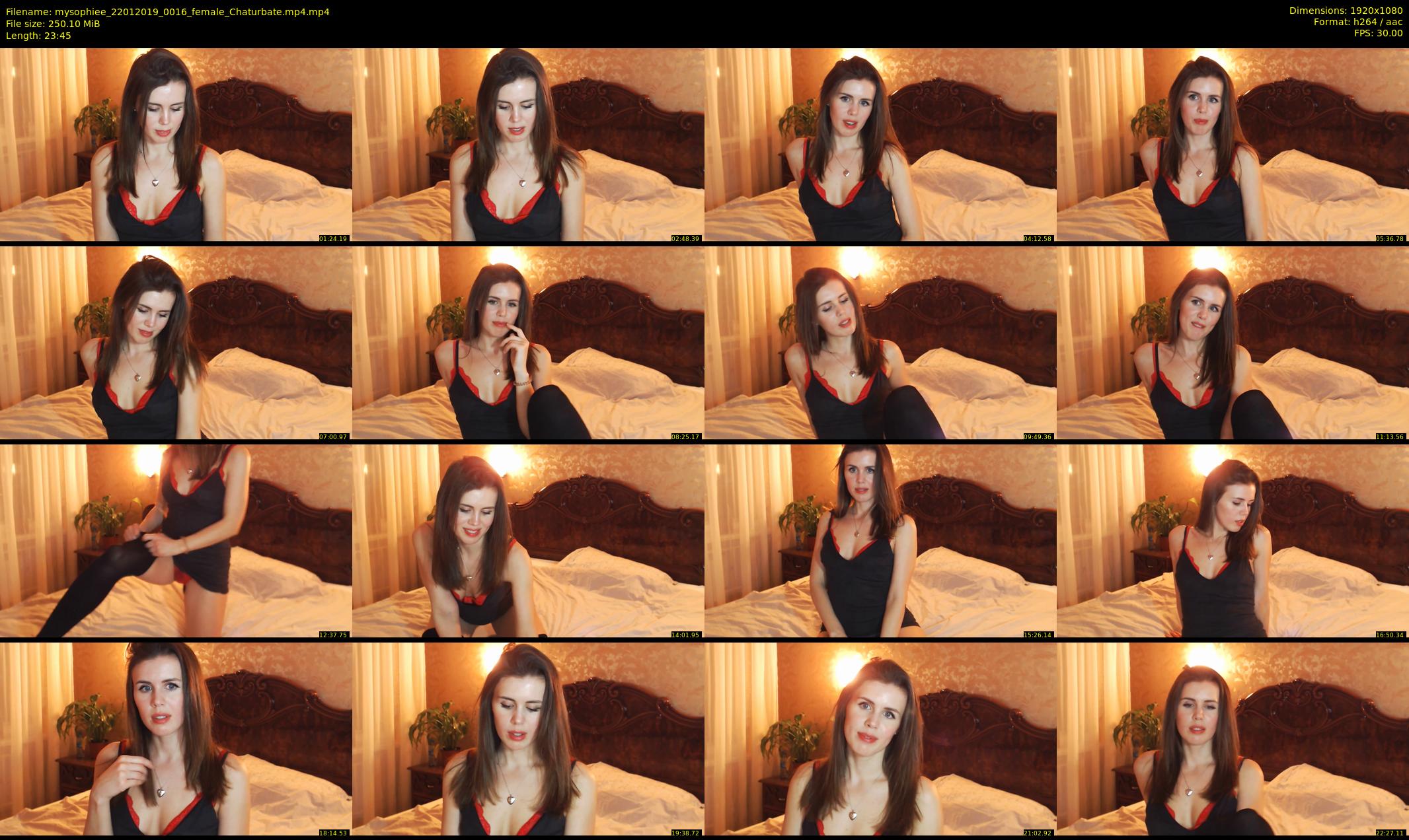 mysophiee — 24 minute Chaturbate female cam show recording, 1080p, Jan 22, 2019