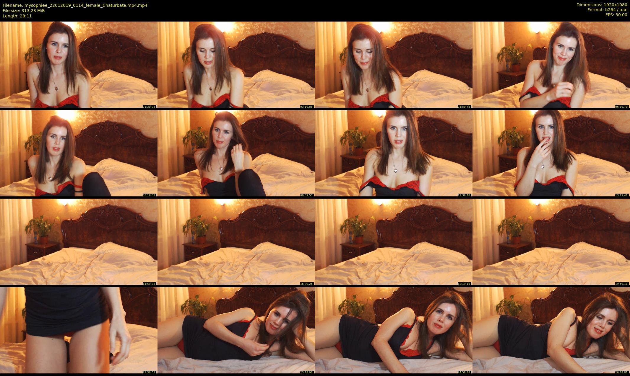 mysophiee — 29 minute Chaturbate female cam show recording, 1080p, Jan 22, 2019