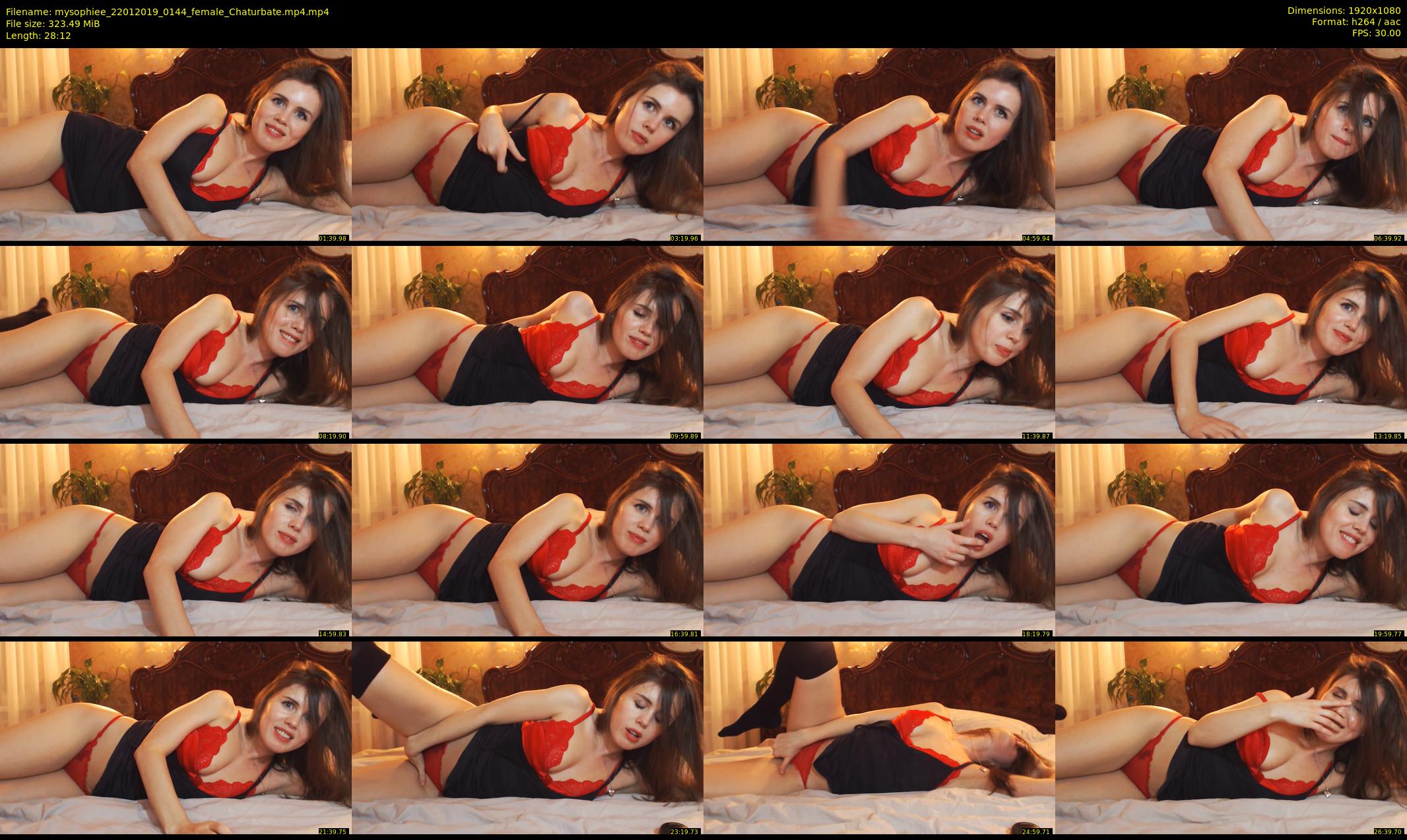mysophiee — 29 minute Chaturbate female cam show recording, 1080p, Jan 22, 2019