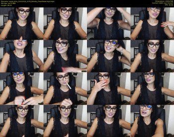 nauty_leila — 9 minute Chaturbate female cam show recording, 720p, Jan 21, 2019