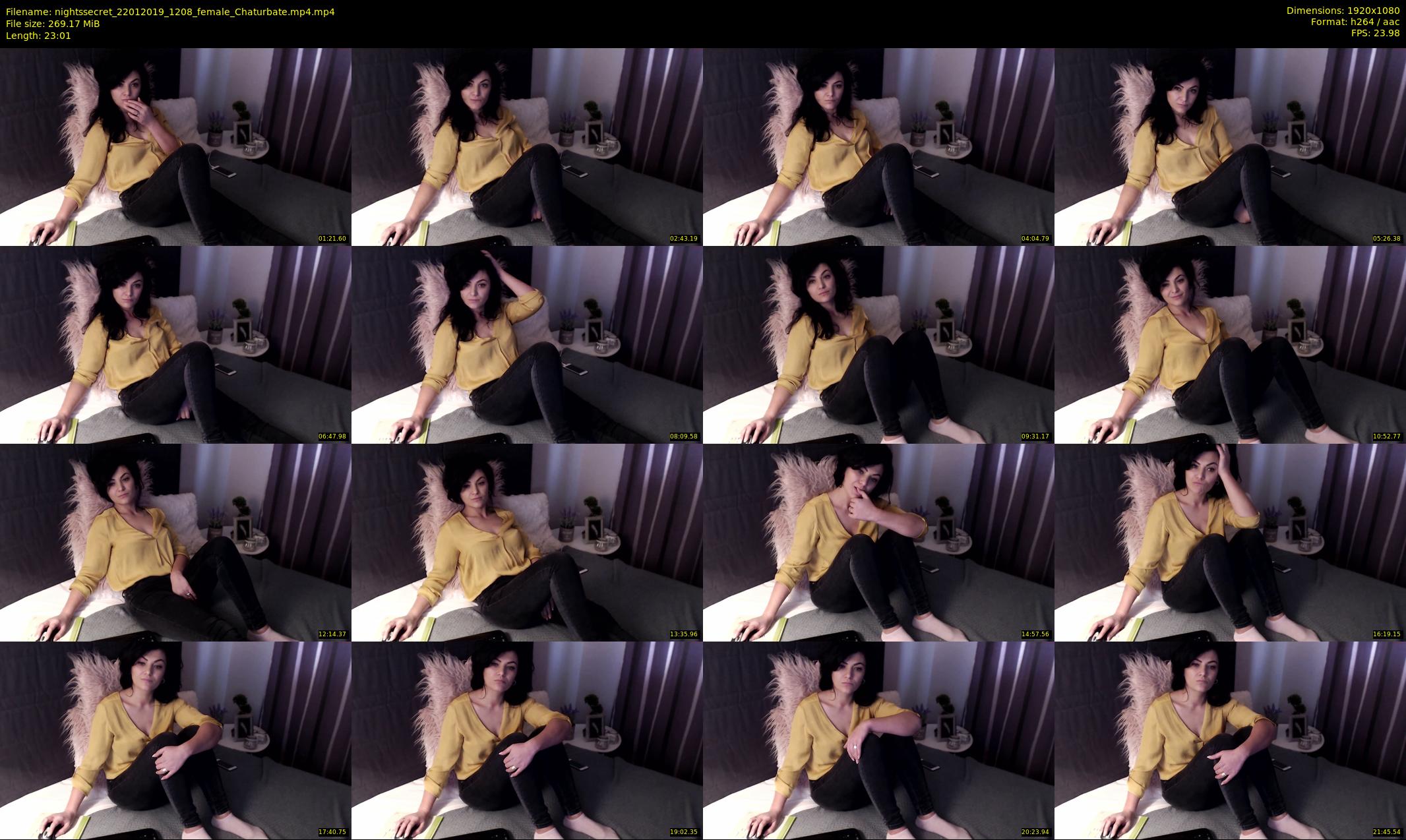 nightssecret — 24 minute Chaturbate female cam show recording, 1080p, Jan 22, 2019