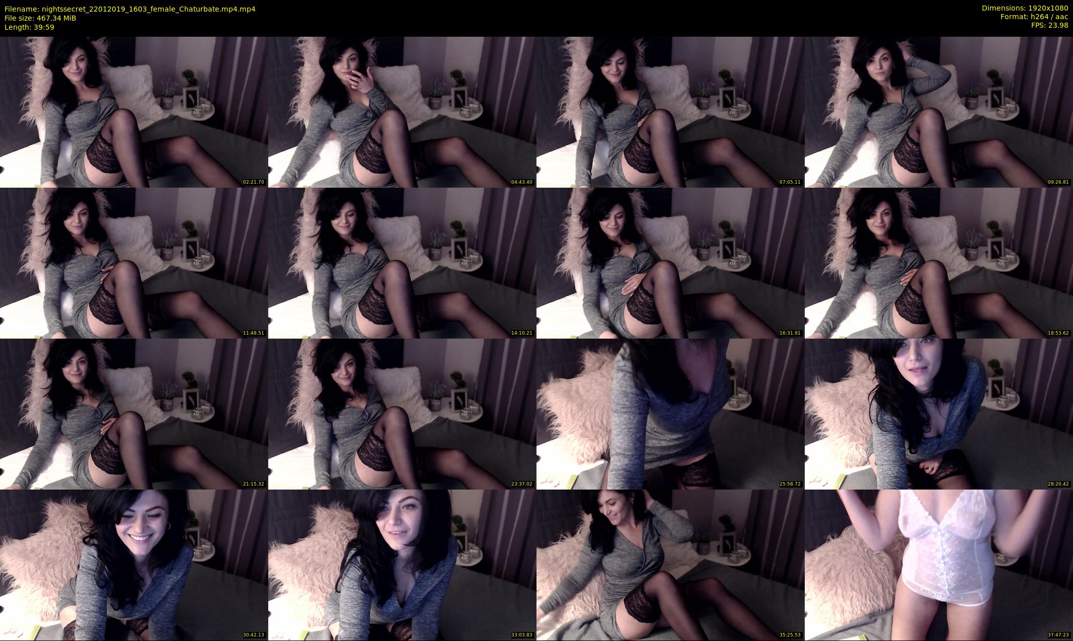 nightssecret — 40 minute Chaturbate female cam show recording, 1080p, Jan 22, 2019