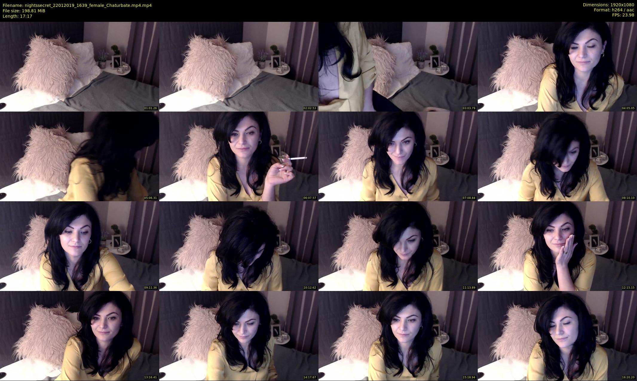 nightssecret — 18 minute Chaturbate female cam show recording, 1080p, Jan 22, 2019