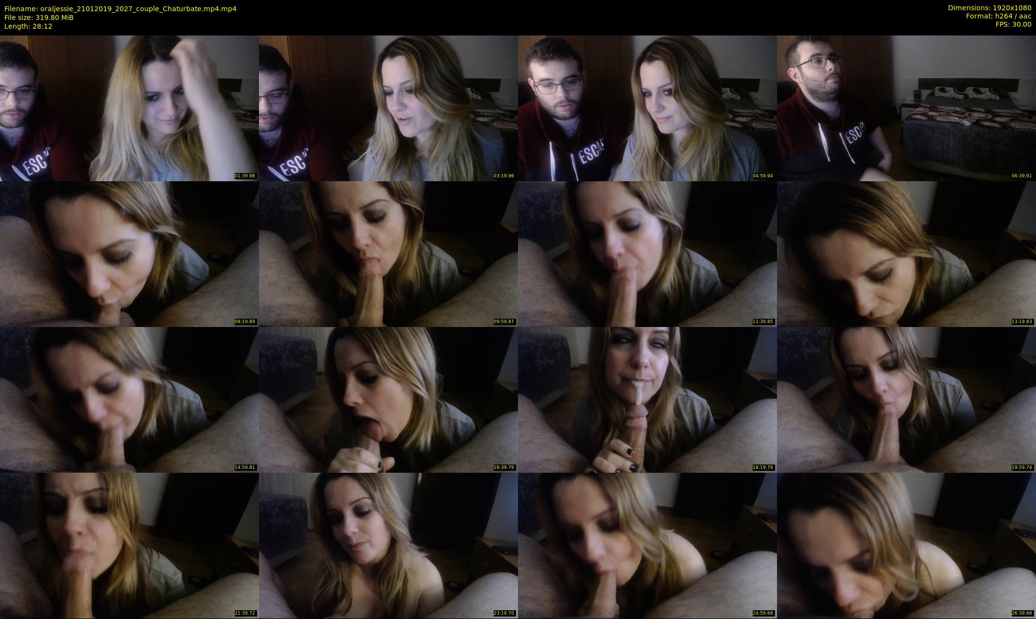 oraljessie — 29 minute Chaturbate couple cam show recording, 1080p, Jan 21, 2019