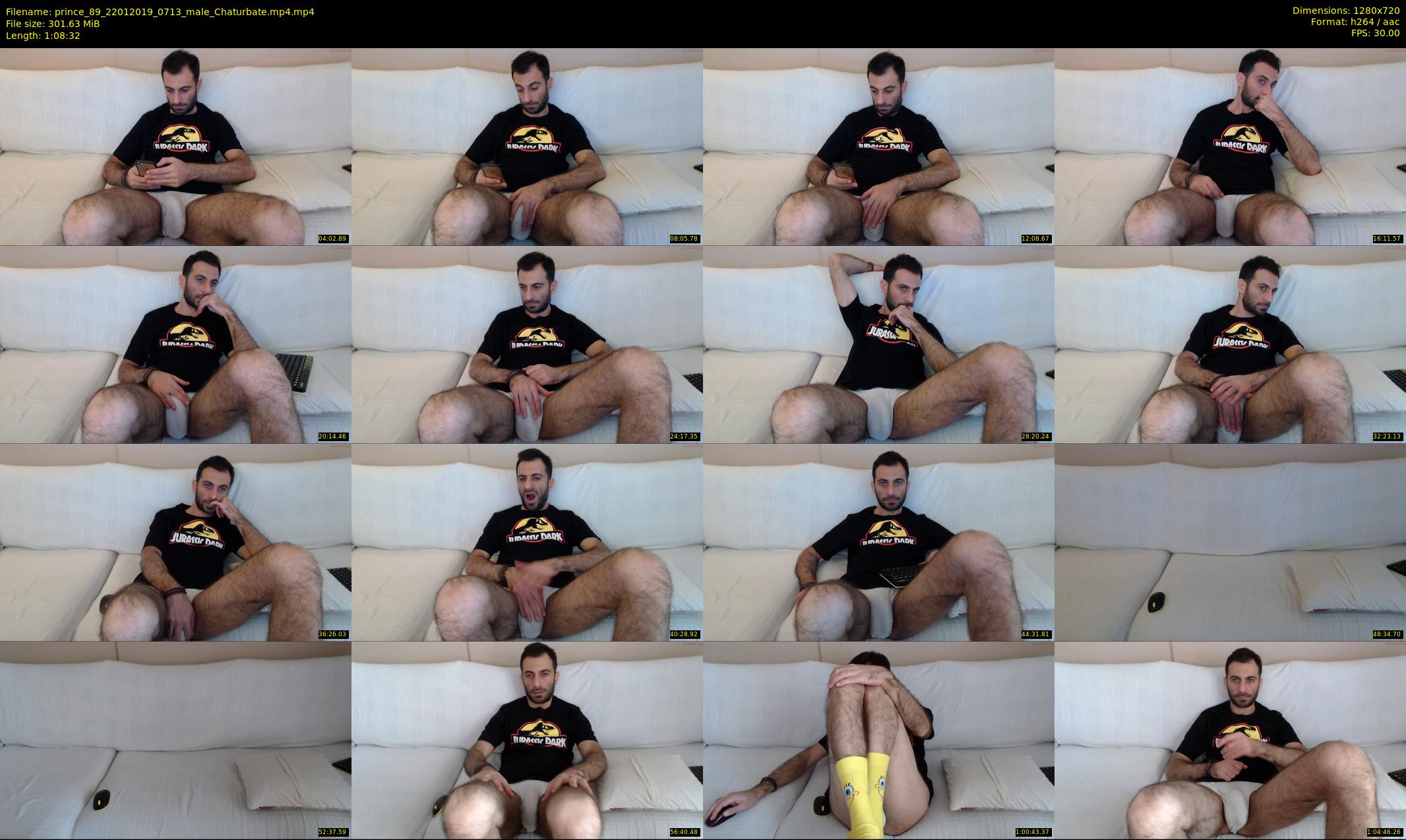 prince_89 — 69 minute Chaturbate male cam show recording, 720p, Jan 22, 2019