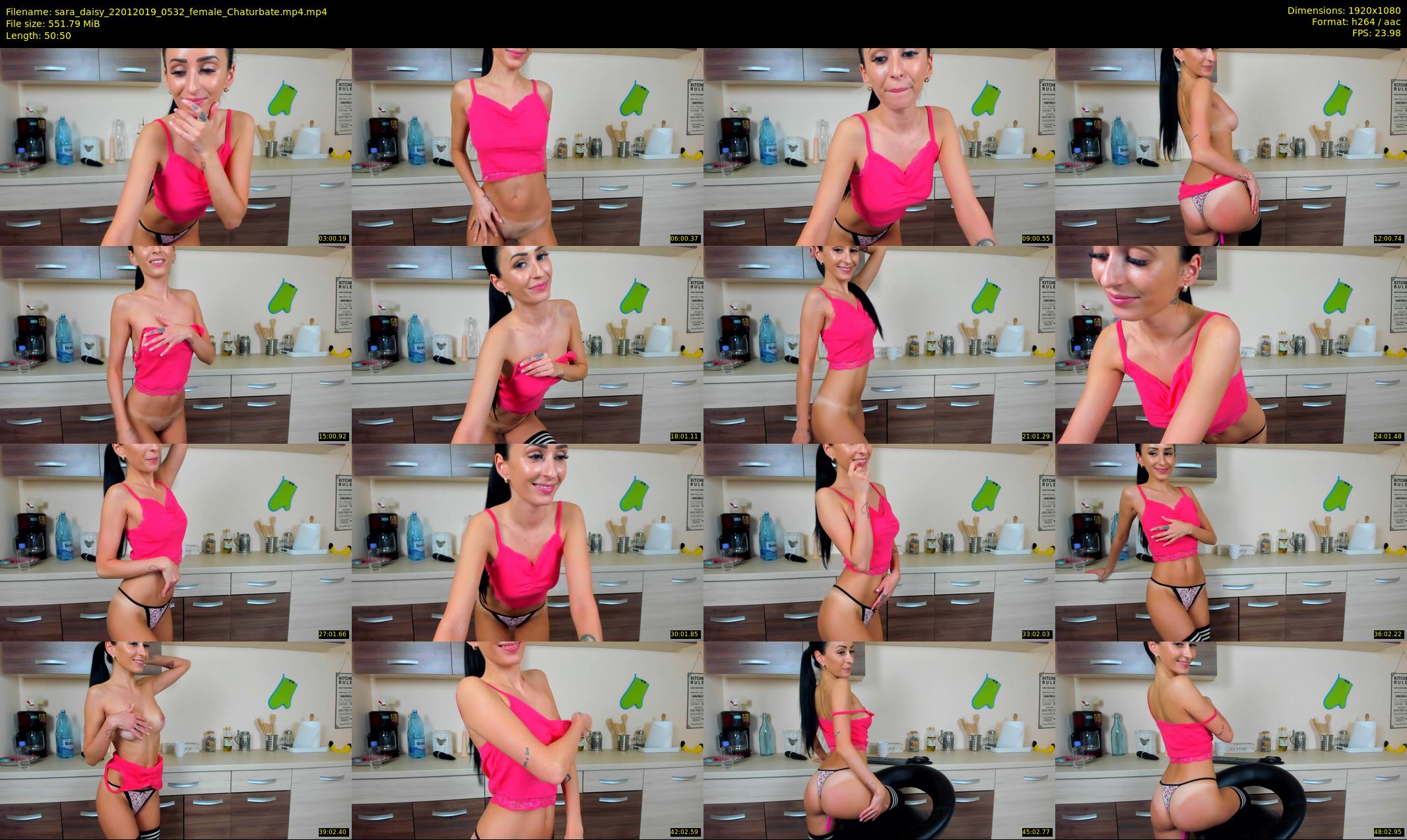 sara_daisy — 51 minute Chaturbate female cam show recording, 1080p, Jan 22, 2019