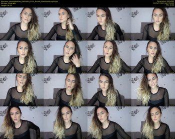 sensualbarbies — 7 minute Chaturbate female cam show recording, 480p, Jan 22, 2019