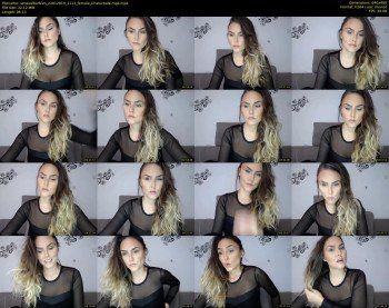 sensualbarbies — 9 minute Chaturbate female cam show recording, 480p, Jan 22, 2019