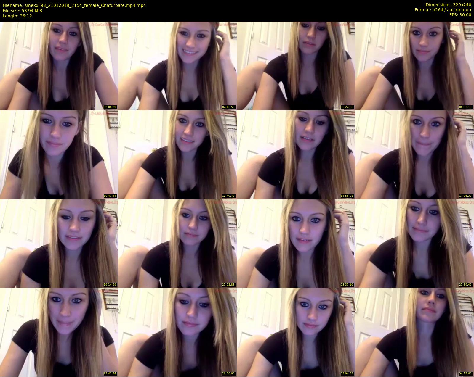 smexxii93 — 37 minute Chaturbate female cam show recording, SD, Jan 21, 2019